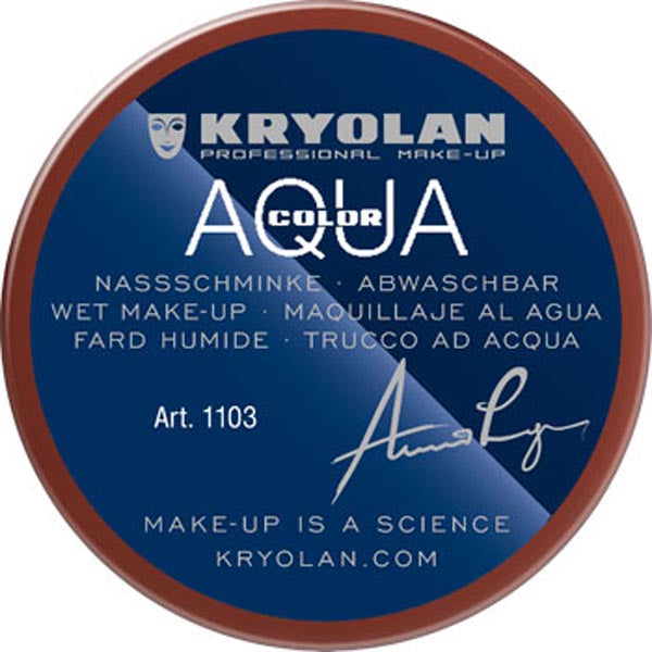 Kryolan Professional Make-up Aquacolor - Red/Orange