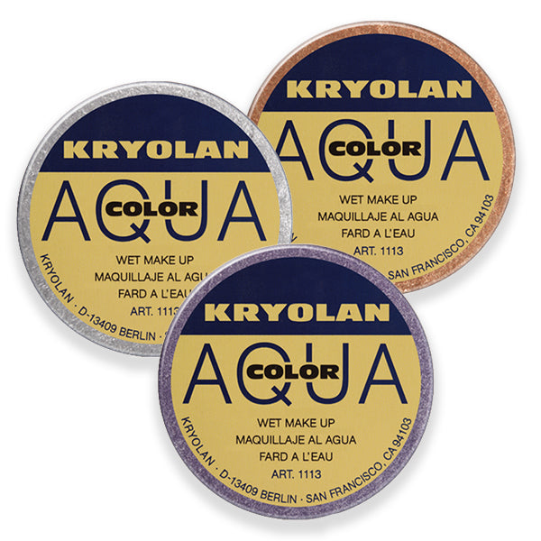 Kryolan Professional Make-up Aquacolor, Metallic