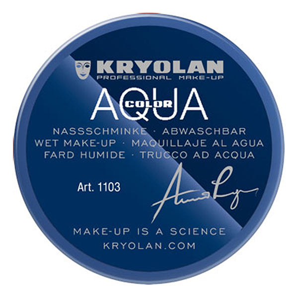 Kryolan Professional Make-up Aquacolor - Blue/Purple