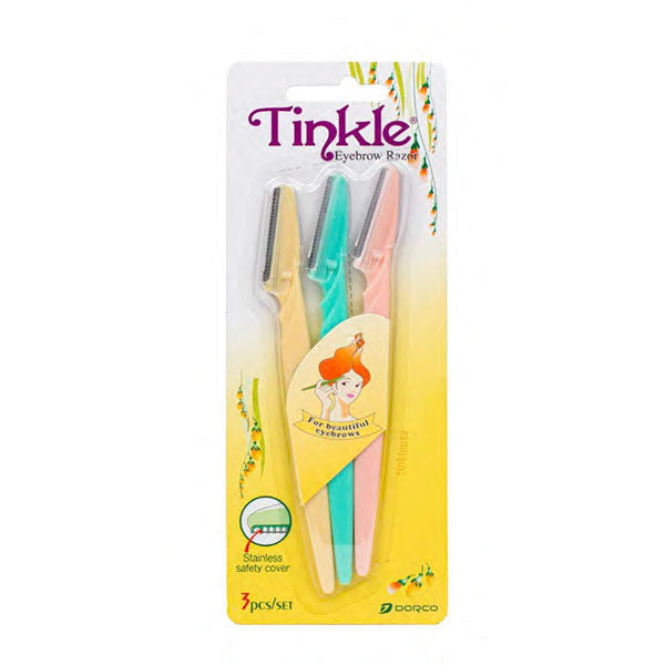 Tinkle Eyebrow Razors-3 Pack