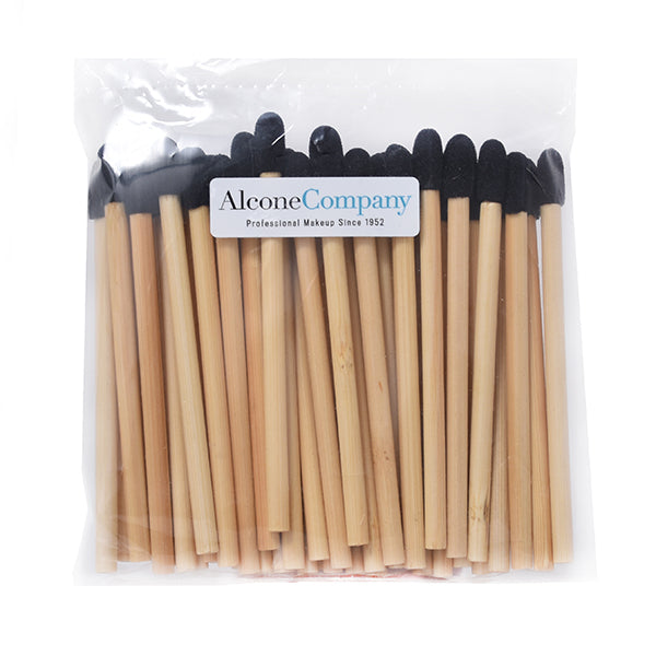 Alcone Company Disposable Bamboo Eye Shadow Applicator, 50 Count