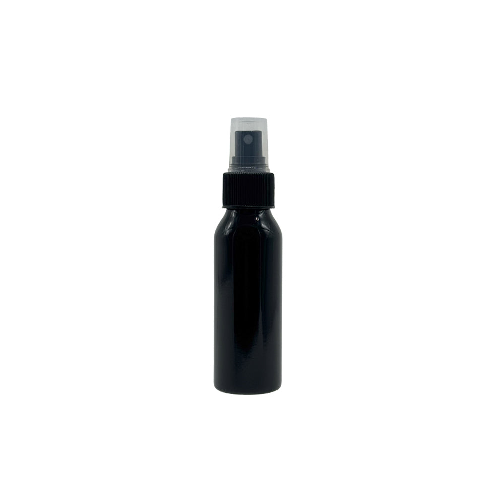 Alcone Company Empty Aluminum 2 oz. Spray Bottle-Black
