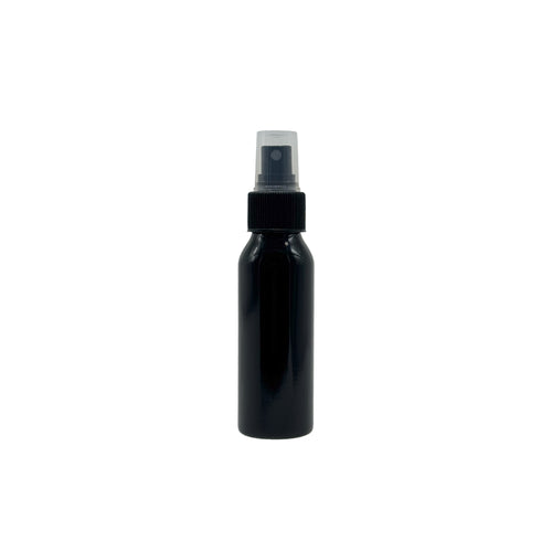 Alcone Company Empty Aluminum 2 oz. Spray Bottle-Black