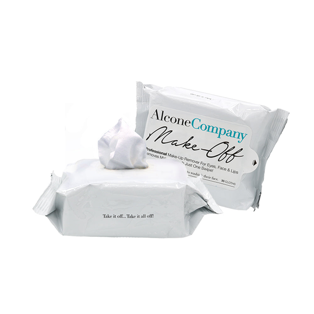Alcone Company Make-Off Makeup Remover Cloths, Pop-Up Pack