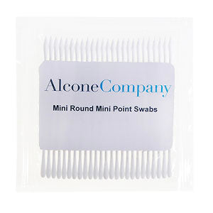 Alcone Company Dual Sided Mini Round & Mini Pointed Cotton Swabs