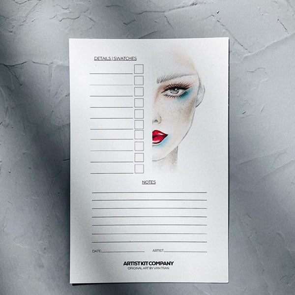 Artist Kit Company Face Chart Half (30 pc)