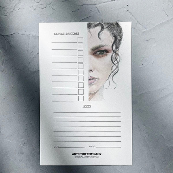 Artist Kit Company Face Chart Half (30 pc)