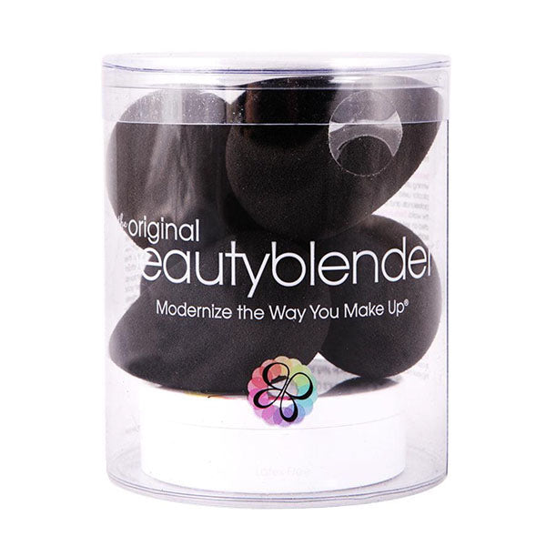 Beauty Blender Pro Pack - 6 Black Blenders &amp; Solid blendercleanser