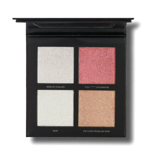 Blend Bunny Cosmetics Little Miss "She Never Misses" Simply Put Highlighter Quad