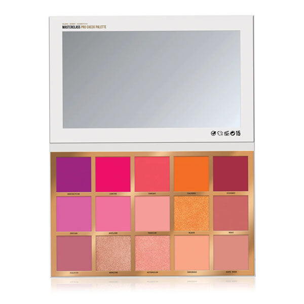 Blend Bunny Cosmetics Masterclass 15 Pan Pro Blush Palette
