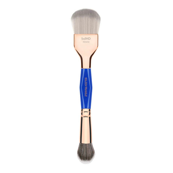 Bdellium Tools Golden Triangle 961 Double-Ended Small Rounded Double Dome Blender Brush