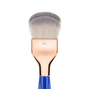 Bdellium Tools Golden Triangle 961 Double-Ended Small Rounded Double Dome Blender Brush
