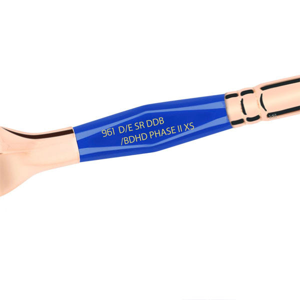 Bdellium Tools Golden Triangle 961 Double-Ended Small Rounded Double Dome Blender Brush