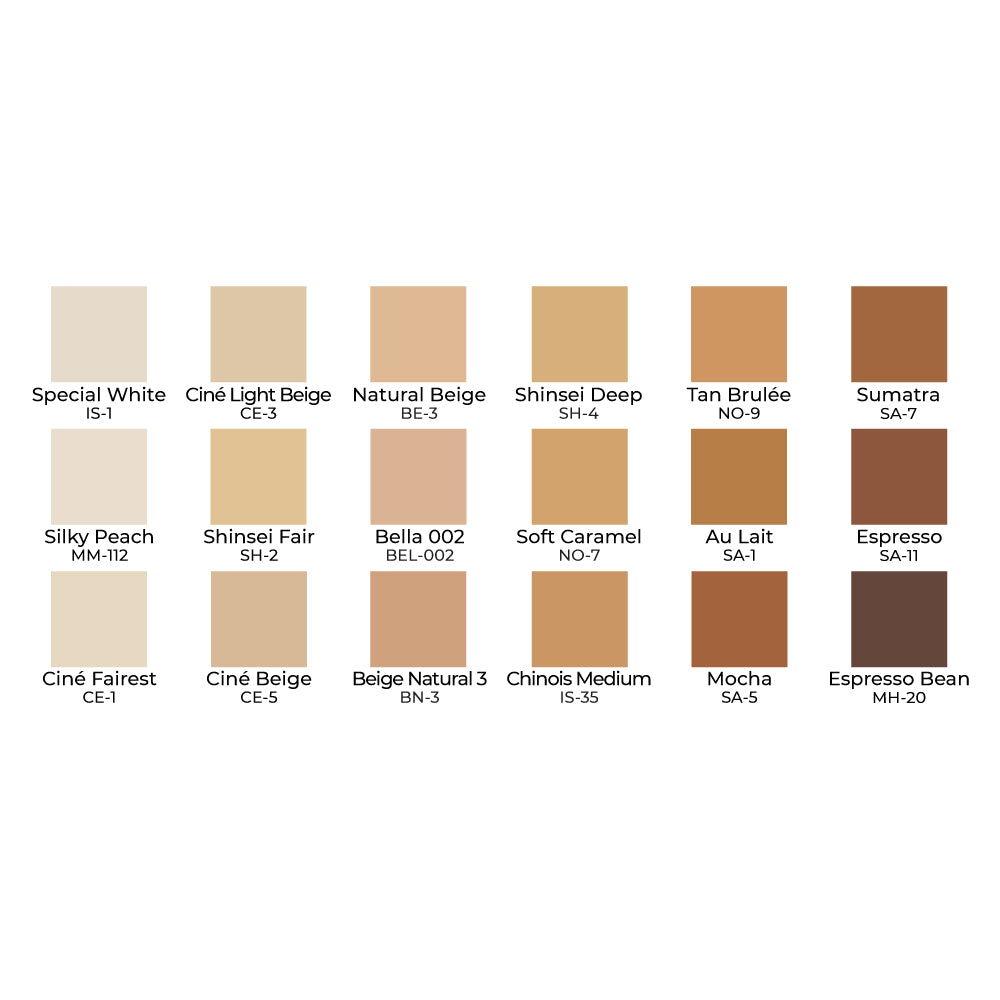 Ben Nye Matte HD Foundation Palette, Diverse Harmony, HDPF-10