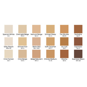 Ben Nye Matte HD Foundation Palette, Diverse Harmony, HDPF-10