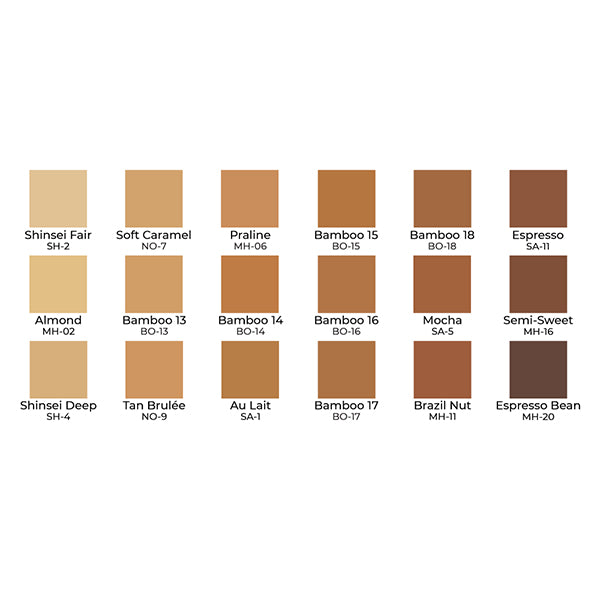 Ben Nye Matte HD Foundation Palette, Olive-Brown HDFP-14