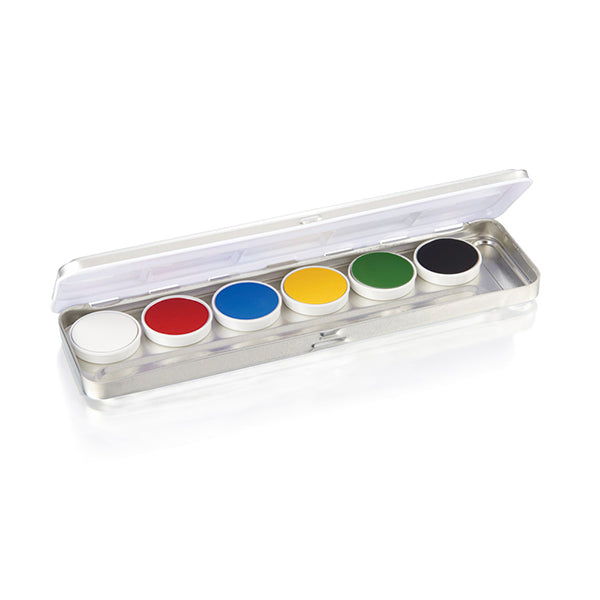 Ben Nye Primary Creme Palette, 6 Colors