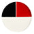 RB Red White and Black Wheel