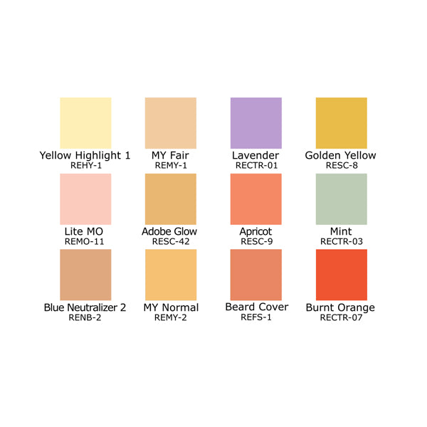 Ben Nye Studio Concealer &amp; Adjuster Palette, STP-15