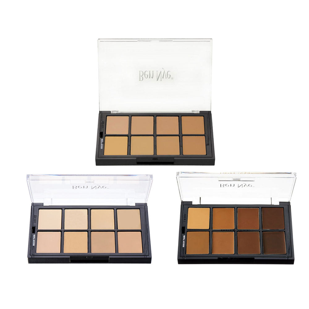 Ben Nye Studio Color Matte HD Foundation  Palettes 8 Shade