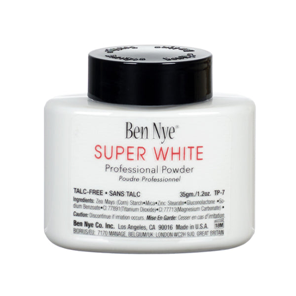 Ben Nye Super White Translucent Powder - Talc Free