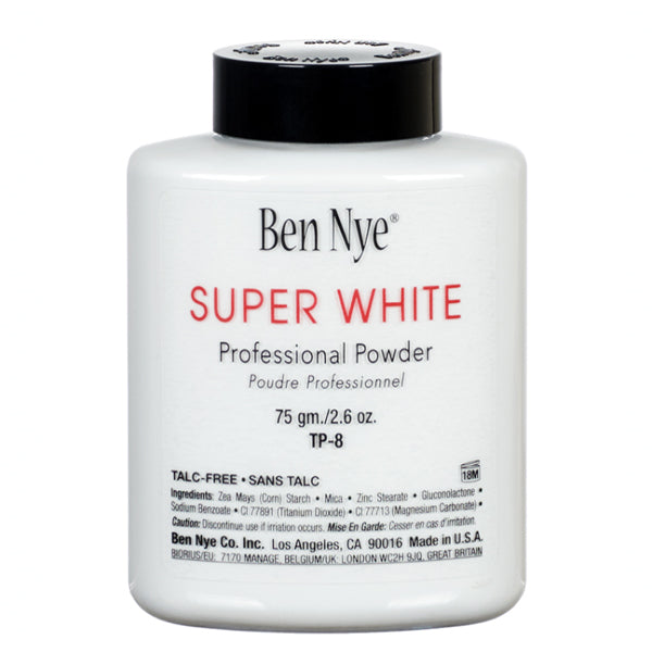 Ben Nye Super White Translucent Powder - Talc Free