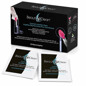 BeautySoClean Cosmetic Sanitizer Wipes