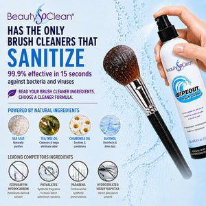 BeautySoClean Wipeout Brush Cleaner