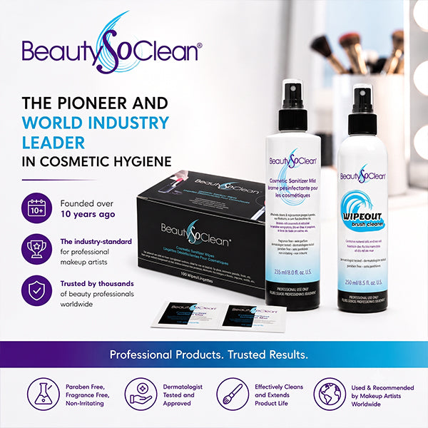 BeautySoClean Wipeout Brush Cleaner