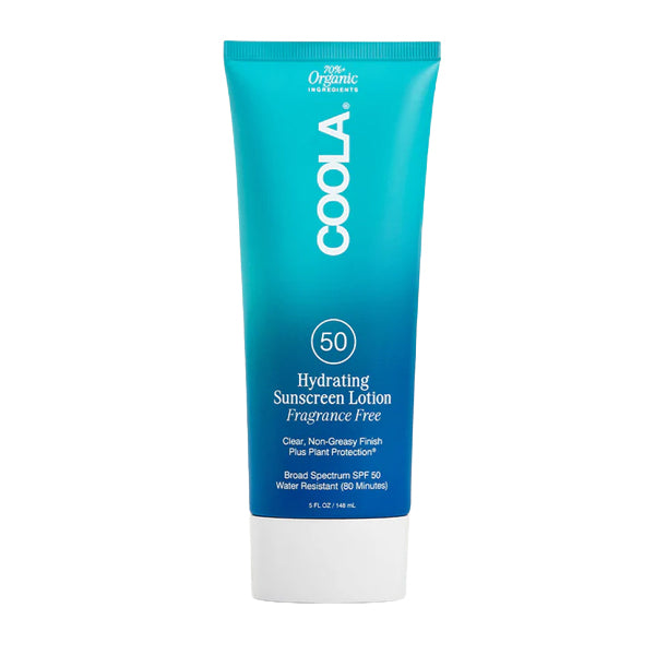 COOLA Hydrating Sunscreen Lotion SPF 50  Fragrance Free