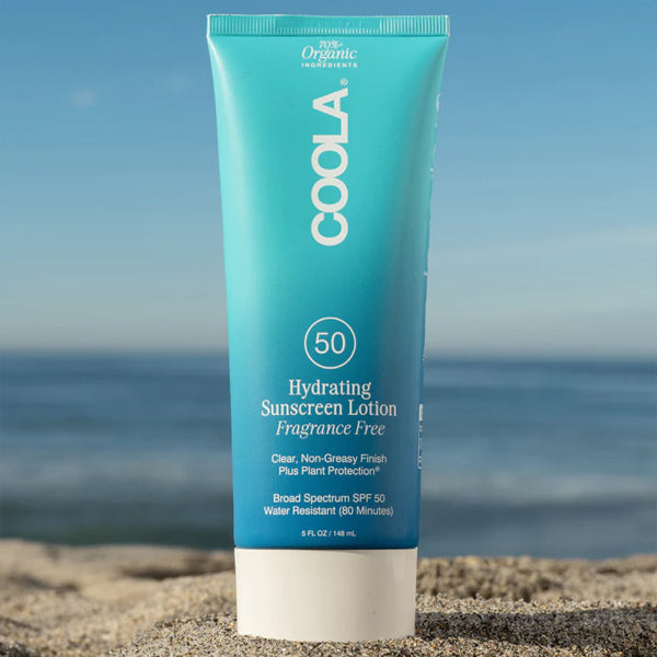 COOLA Hydrating Sunscreen Lotion SPF 50  Fragrance Free