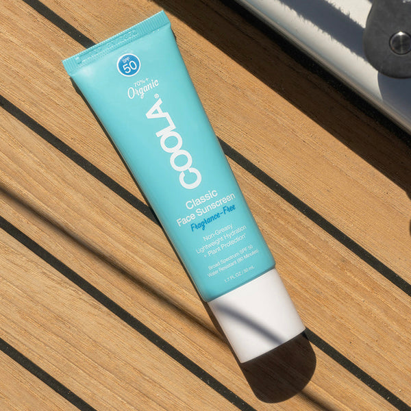 COOLA Classic Face Sunscreen Lotion - SPF50, Fragrance-Free