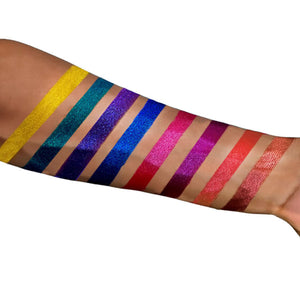 Cozzette Beauty Crystal Cream Eyeshadow Palette Phase 2 Metallic