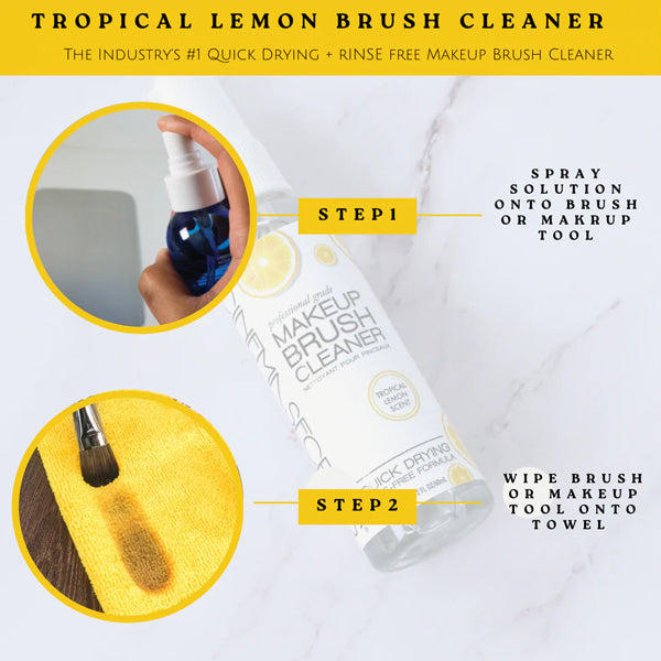 Cinema Secrets Makeup Brush Cleaner Tropical Lemon