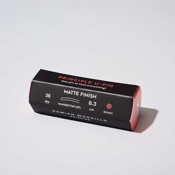 Damian Monzillo Matte Hair Pins, Principle - Rounded 8.3 cm