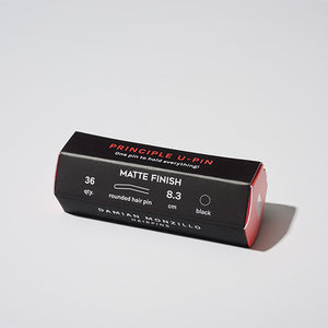 Damian Monzillo Matte Hair Pins, Principle - Rounded 8.3 cm