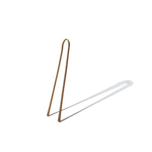 Damian Monzillo Matte Hair Pins, Subtle - Straight 4.5cm