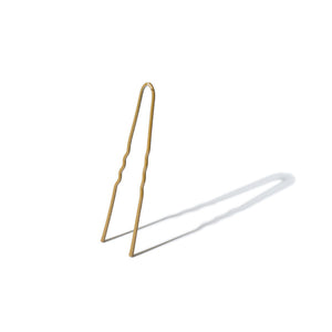 Damian Monzillo Matte Hair Pins, Subtle - Wavy 4.5cm