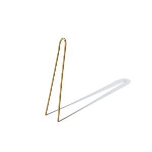 Damian Monzillo Matte Hair Pins, Subtle - Straight 4.5cm
