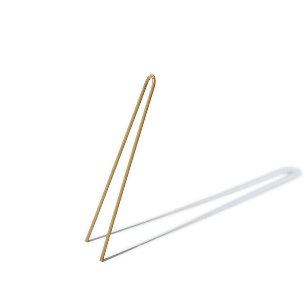 Damian Monzillo Matte Hair Pins, Mettle - Straight 7.5cm