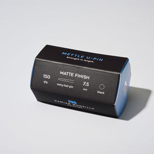 Damian Monzillo Matte Hair Pins, Mettle - Wavy 7.5cm