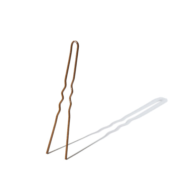 Damian Monzillo Matte Hair Pins, Mettle - Wavy 7.5cm
