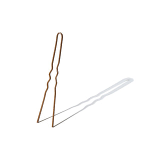 Damian Monzillo Matte Hair Pins, Mettle - Wavy 7.5cm
