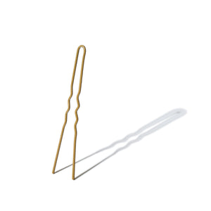 Damian Monzillo Matte Hair Pins, Mettle - Wavy 7.5cm