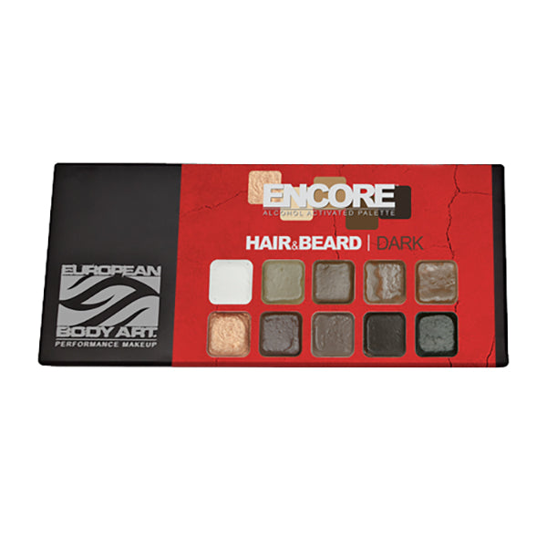 European Body Art Encore Hair + Beard &amp; Brow Palettes