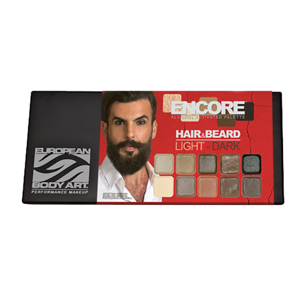 European Body Art Encore Hair + Beard & Brow Palettes