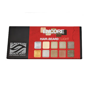 European Body Art Encore Hair + Beard & Brow Palettes