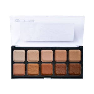 European Body Art Encore Skin Tone Palette, Light To Dark