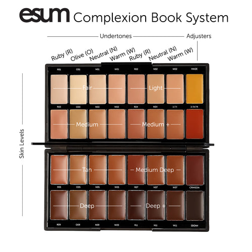 Esum Cosmetics The Perfect Finish Complexion Book