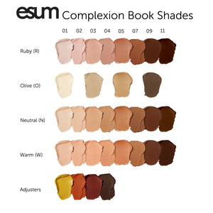 Esum Cosmetics The Perfect Finish Complexion Book